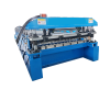 Corrugated roofing sheet machine