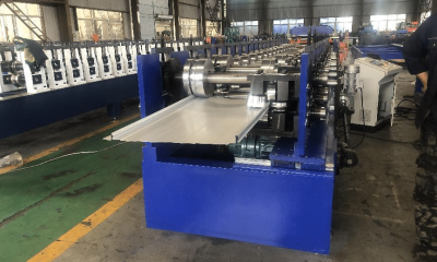 Snap-lock-standing-seam-rolling-machine