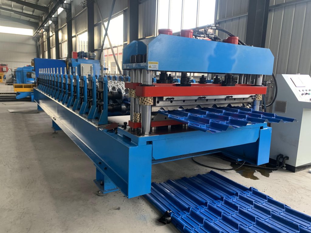 high speed glazed roof sheet machine