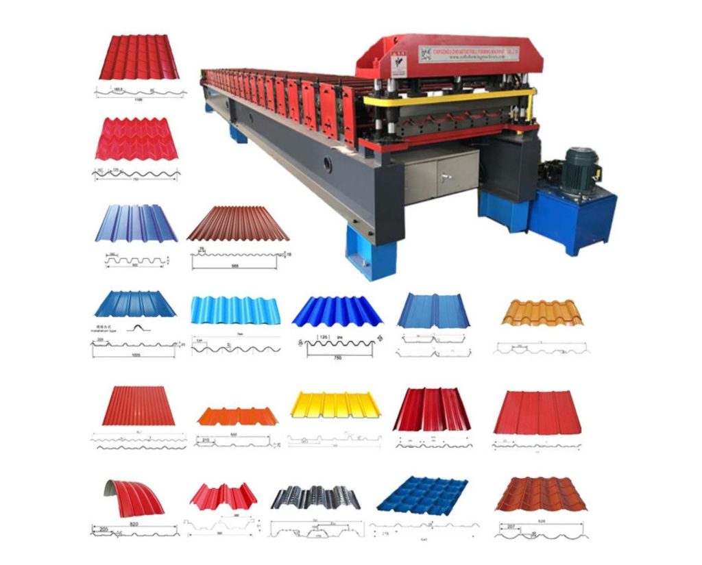 roofing sheet making machine