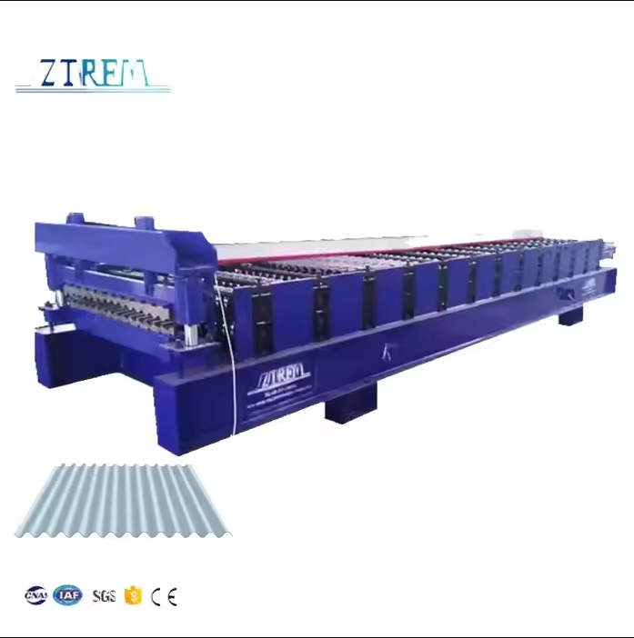 corrugated roofing sheet machine