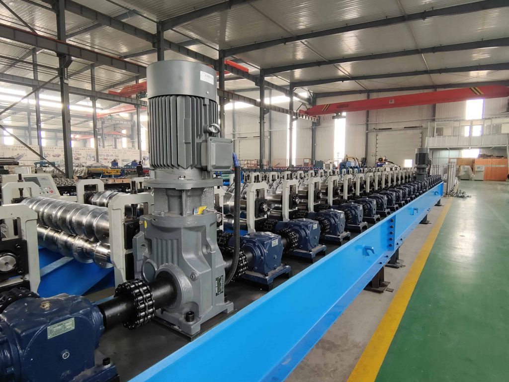 Gear Box Transmission Roofing Sheet making Machine