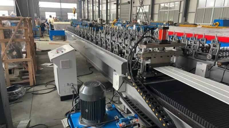 wall panel cladding machine